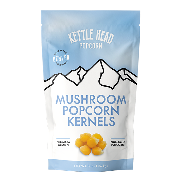 Kettle Head Popcorn - Mushroom Popcorn Kernels 3lb