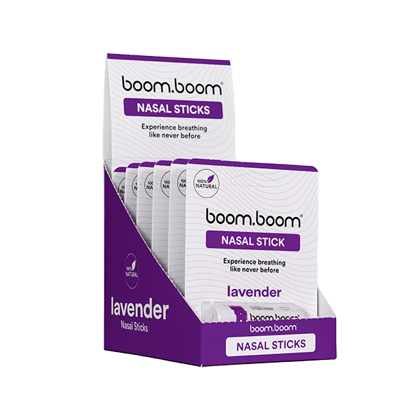 boom.boom - Nasal Stick - Lavender 6/.035oz