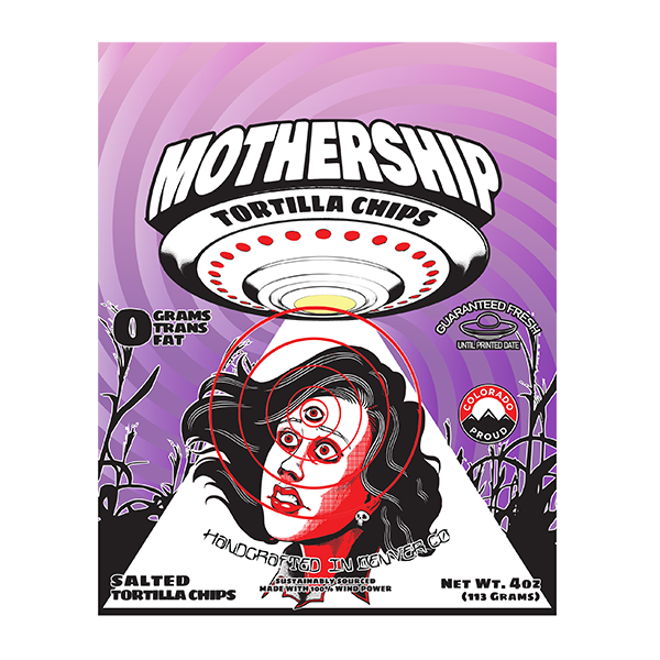 Mothership Tortilla Chips - Sea Salt 12/4oz ***Special Order