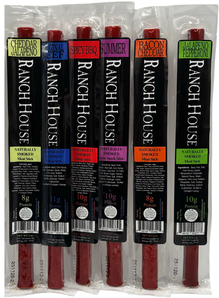 Ranch House - Snack Sticks - Summer Sausage 20ct/2oz
