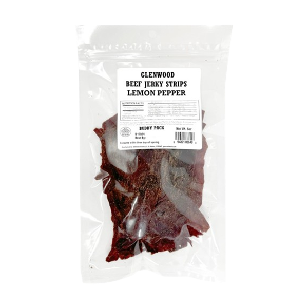 Glenwood Snacks - Meat Slab - Lemon Pepper Buddy Pack 6oz