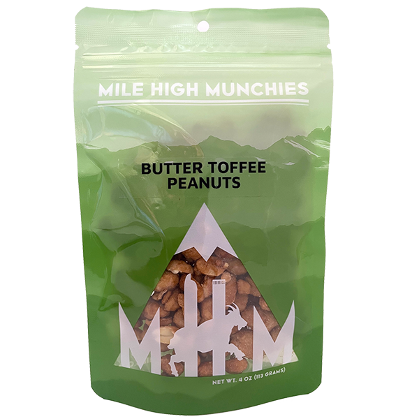 Mile High Munchies - Nuts - Butter Toffee Peanuts 4oz