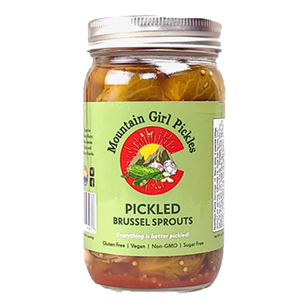 Mountain Girl Pickles - Pickled Brussel Sprouts 12/16oz ***SPECIAL ORDER