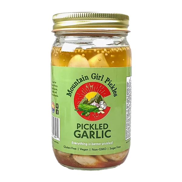 Mountain Girl Pickles - Pickled Garlic 12/16oz ***SPECIAL ORDER