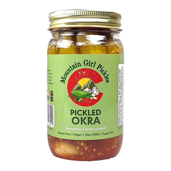 Mountain Girl Pickles - Pickled Okra 12/16oz ***SPECIAL ORDER