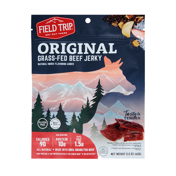 Field Trip Snacks - Beef Jerky - Original 2.2oz