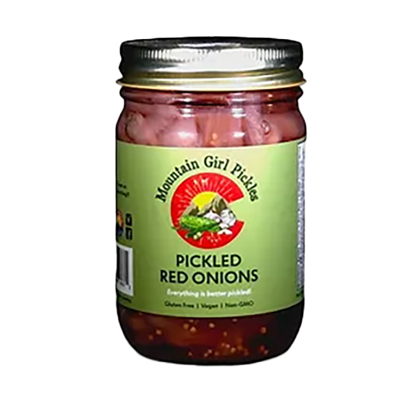Mountain Girl Pickles - Pickled Red Onions 12/16oz ***SPECIAL ORDER