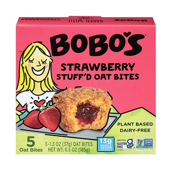 Bobo's - Bites - Strawberry Stuff'd 5-pack 1.3oz