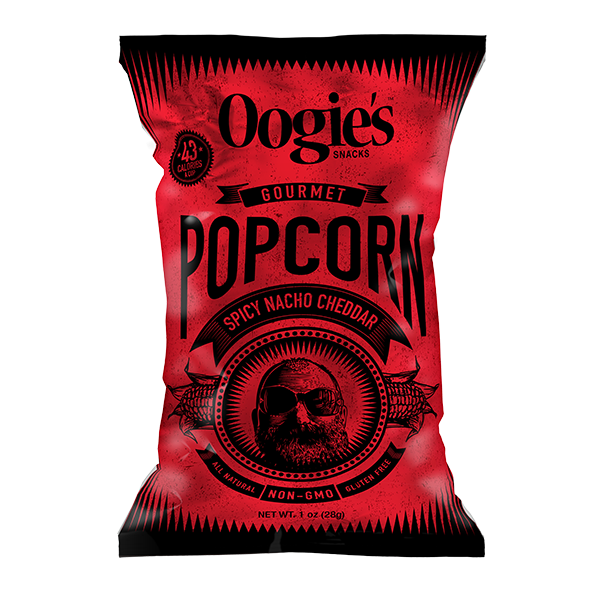 Oogie's - Popcorn - Spicy Nacho Cheddar 1oz - Colorado Food Showroom