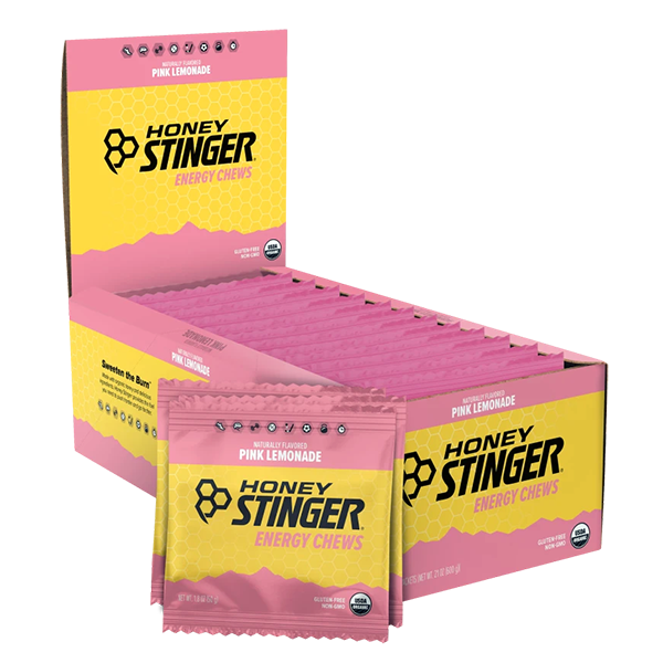 Honey Stinger - Energy Chews - Pink Lemonade 12/1.8oz - Colorado Food Showroom