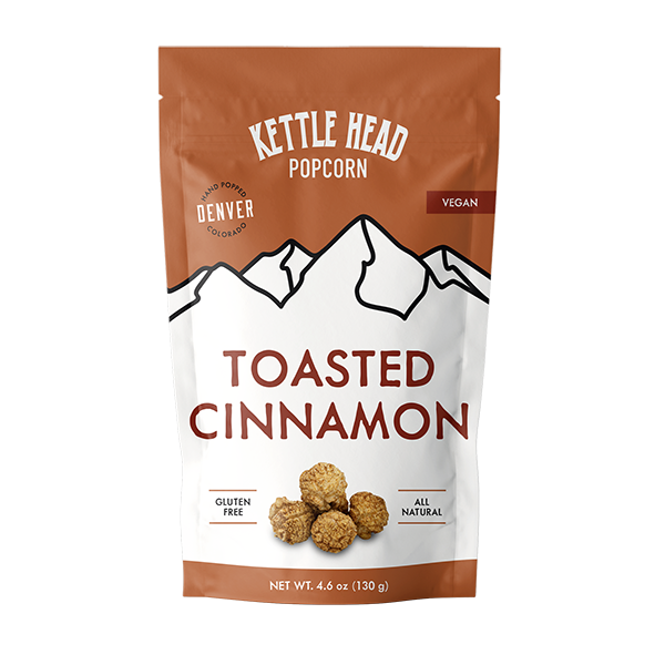 Kettle Head Popcorn - Popcorn - Toasted Cinnamon 4.6oz ***SPECIAL ORDER - Colorado Food Showroom