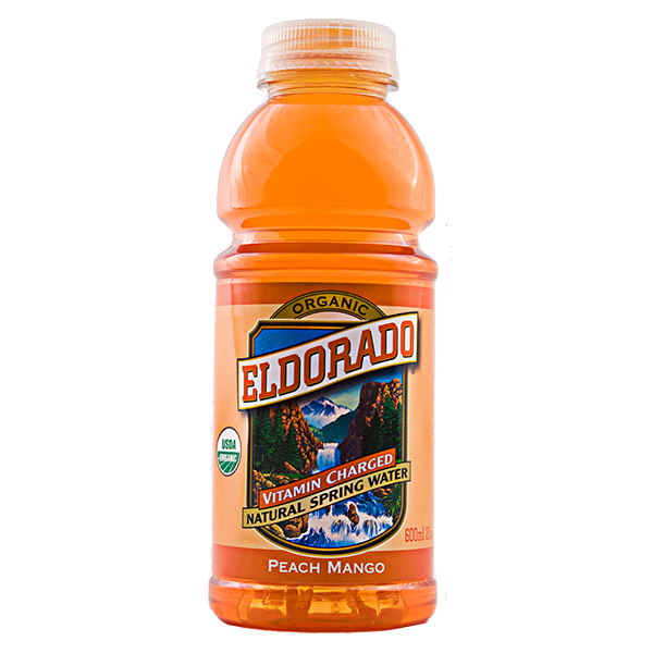 Eldorado Artesian Springs - Natural Spring Water - Peach Mango 12/20oz - Colorado Food Showroom