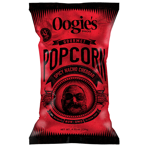 Oogie's - Popcorn - Spicy Nacho Cheddar 4.25oz - Colorado Food Showroom