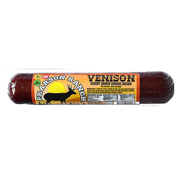 Pearson Ranch - Summer Sausage - Venison 7oz - Colorado Food Showroom