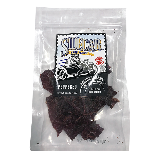 Side Car - Beef Jerky - Peppered 5.85oz - Colorado Food Showroom