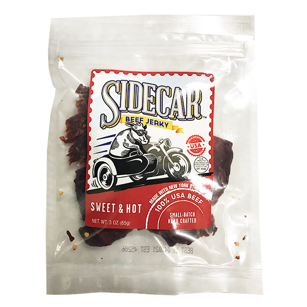 Side Car - Beef Jerky - Sweet & Hot 3oz - Colorado Food Showroom