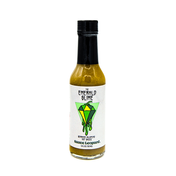 Sauce Leopard - Hot Sauce - The Emerald Slime 12/5oz - Colorado Food Showroom