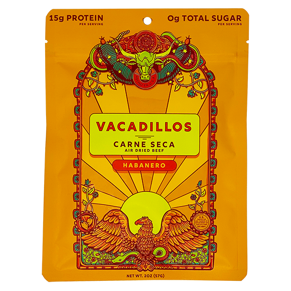 Vacadillos - Carne Seca - Habanero 2oz - Colorado Food Showroom