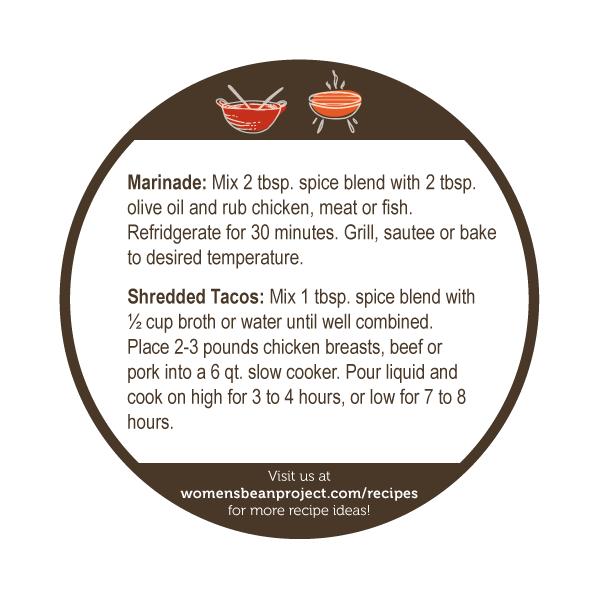 Women's Bean Project - Spice Blend - BBQ 10/2oz - Colorado Food Showroom
