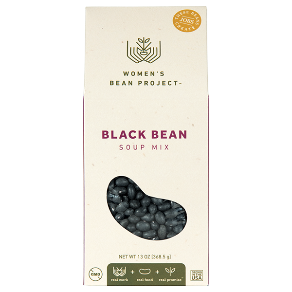 Women's Bean Project - Soup Mix - Black Bean 10/13oz - Colorado Food Showroom