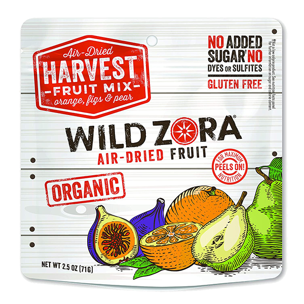 Wild Zora - Air-Dried Fruit - Harvest Fruit Mix 12/2.5oz - Colorado Food Showroom