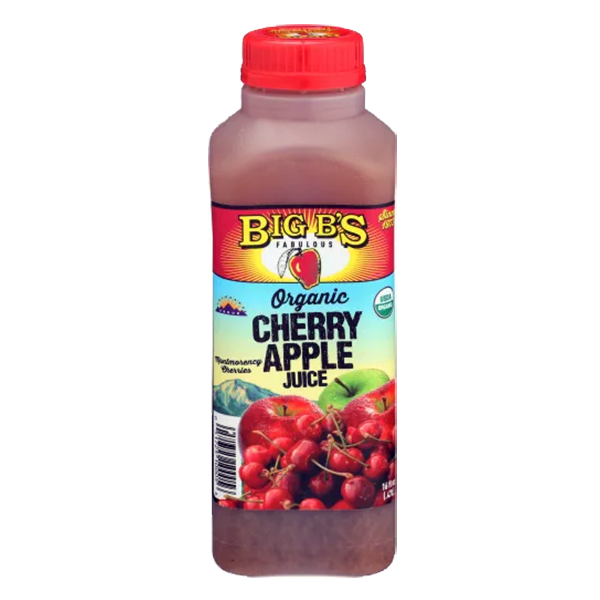 Big Bs - Organic Juice - Cherry Apple 12/16oz - Colorado Food Showroom