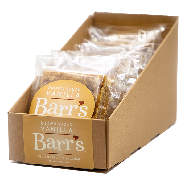 Mrs. Barrs - Nutritional Bar - Brown Sugar & Vanilla Granola Bar 12/2.2oz - Colorado Food Showroom