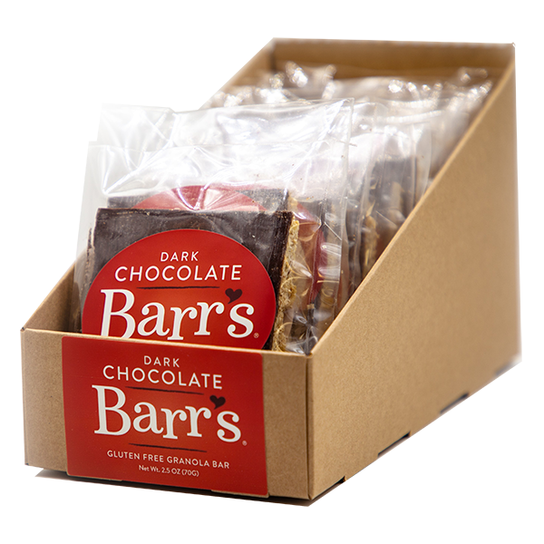 Mrs. Barrs - Nutritional Bar - Dark Chocolate Granola Bar 12/2.5oz - Colorado Food Showroom