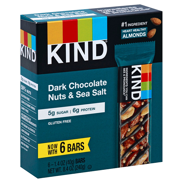 Kind Bar - Nutritional Bar - Dark Chocolate Nuts & Sea Salt 12/1.4oz - Colorado Food Showroom