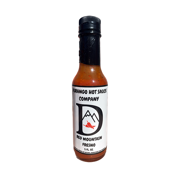 Durango Hot Sauce - Hot Sauce - Red Mountain Fresno 12/5oz - Colorado Food Showroom