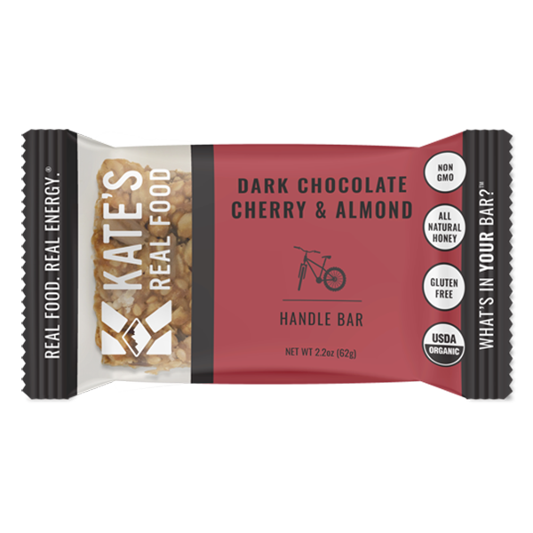 Kates Real Food - Nutritional Bar - Dark Chocolate Cherry & Almond 12/2.2oz - Colorado Food Showroom