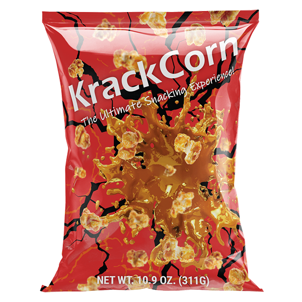 KrackCorn - Popcorn - Caramel Corn 12/10.9oz - Colorado Food Showroom