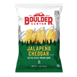 Boulder Canyon Chips - Jalapeno Cheddar 55ct/1.5oz - Colorado Food Showroom