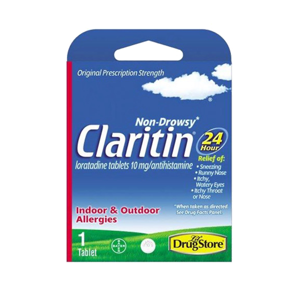 Lil Drug Store - Cold/Allergy/Sinus - Claritin 6/1ct - Colorado Food Showroom