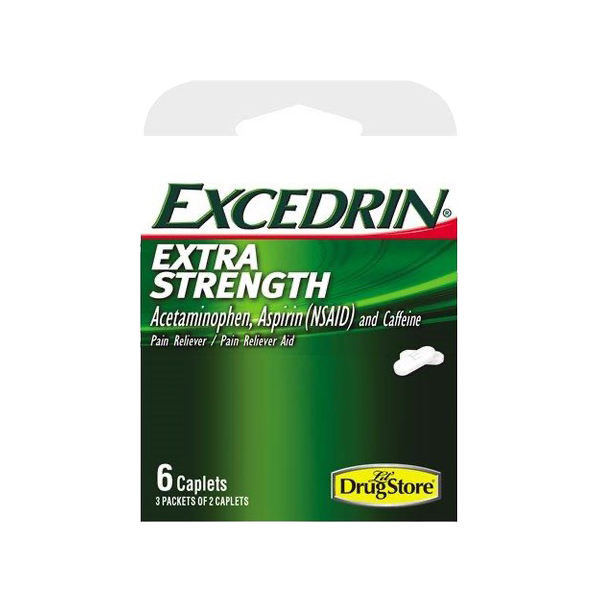 Lil Drug Store - Internal Analgesics - Excedrin Extra Strength 6/6ct - Colorado Food Showroom