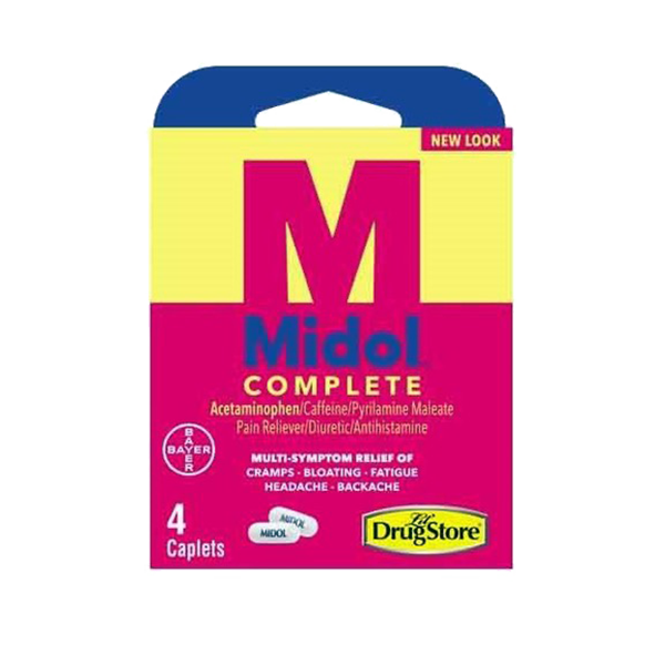 Lil Drug Store - Internal Analgesics - Midol 6/4ct - Colorado Food Showroom