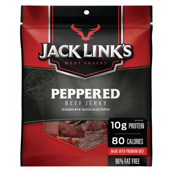 Jack Links - Beef Jerky - Peppered 3.25oz - Colorado Food Showroom