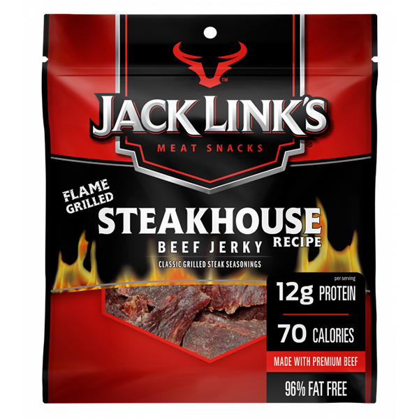 Jack Links - Beef Jerky - Steakhouse 2.85oz - Colorado Food Showroom
