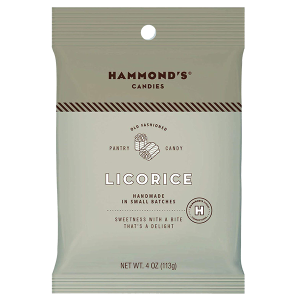 Hammond's - Drops - Licorice 8/4oz - Colorado Food Showroom