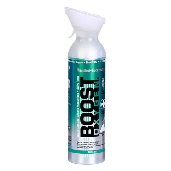 Boost Oxygen - Canister - Menthol Eucalyptus - 10L - Colorado Food Showroom