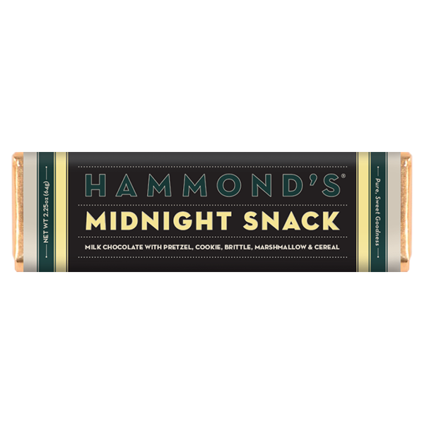 Hammond's - Chocolate Bar - Midnight Snack 12/2.25oz - Colorado Food Showroom