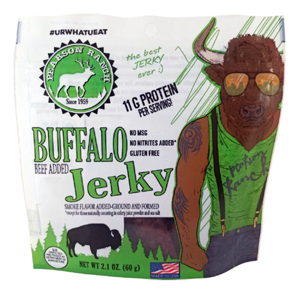 Pearson Ranch - Jerky - Buffalo 2oz - Colorado Food Showroom