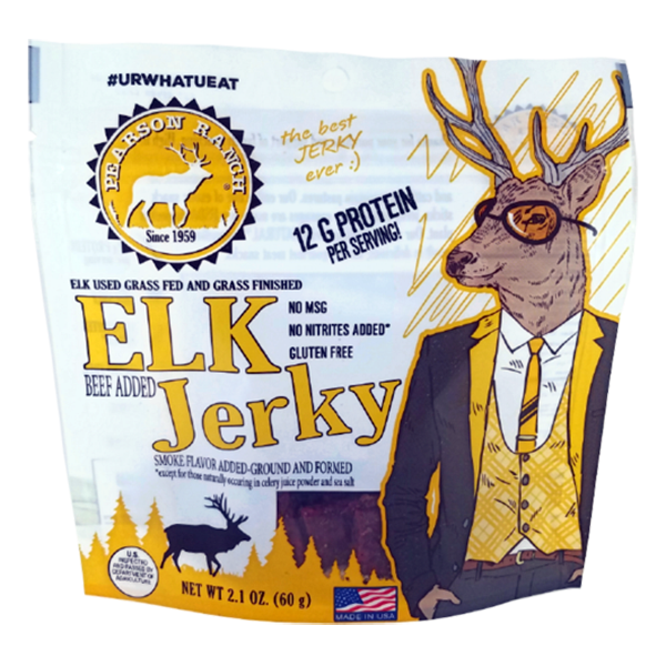 Pearson Ranch - Jerky - Elk 2oz - Colorado Food Showroom