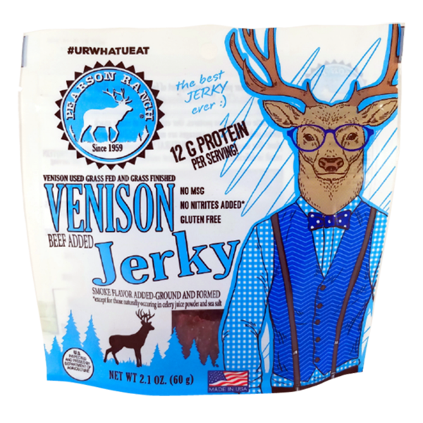 Pearson Ranch - Jerky - Venison 2oz - Colorado Food Showroom