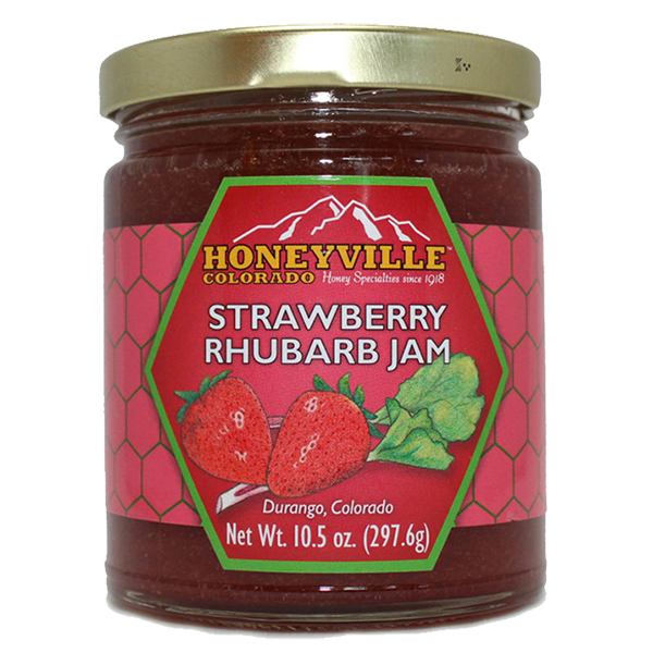 Honeyville - Jam - Strawberry Rhubarb 12/10.5oz - Colorado Food Showroom