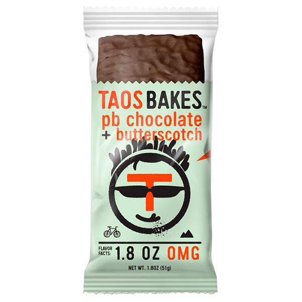 Taos Bakes - Nutritional Bar - PB Chocolate & Butterscotch 12/1.8oz - Colorado Food Showroom
