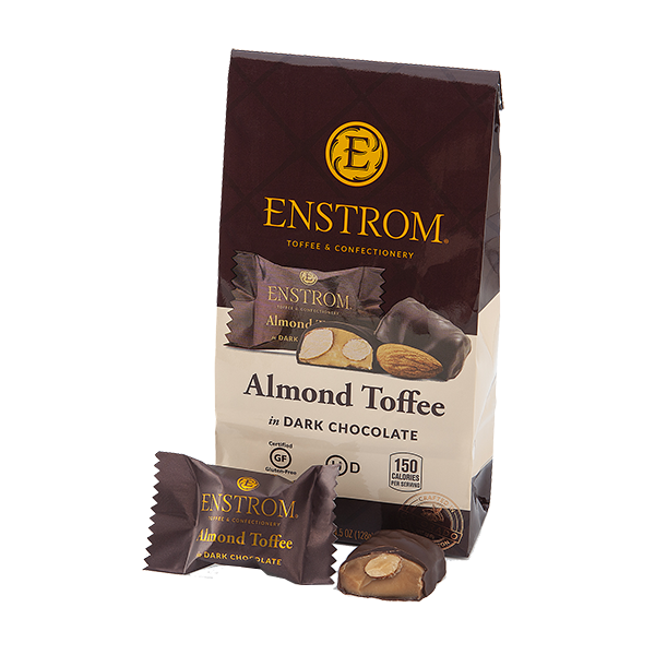 Enstrom - Toffee - Dark Chocolate Almond Petites Bag 6/4oz