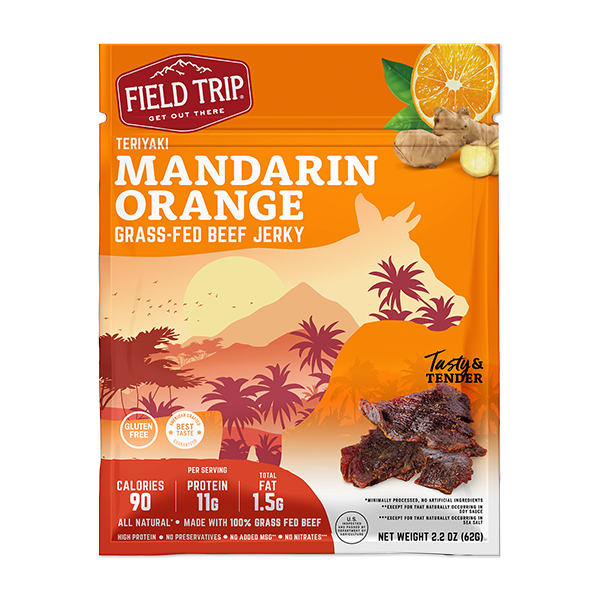 Field Trip Snacks - Beef Jerky - Mandarin Orange Teriyaki 2.2oz