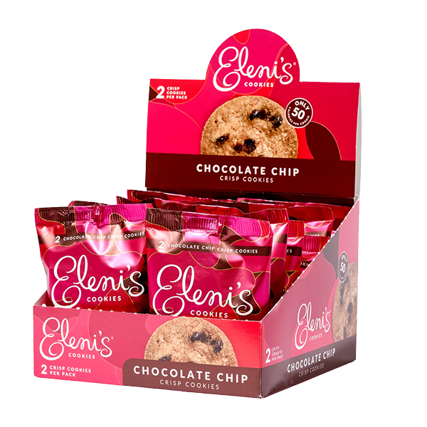 Eleni's Cookies - Twin-Pack Display - Chocolate Chip 14/0.71oz