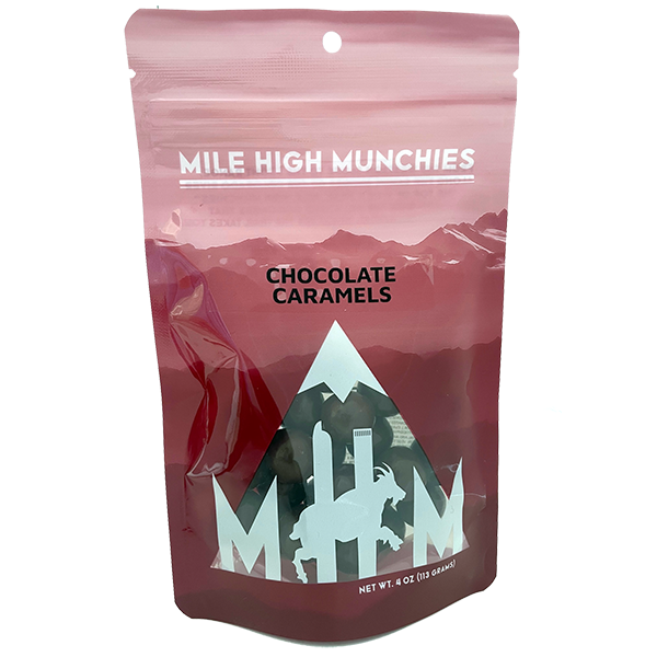 Mile High Munchies - Chocolate - Chocolate Caramels 4oz